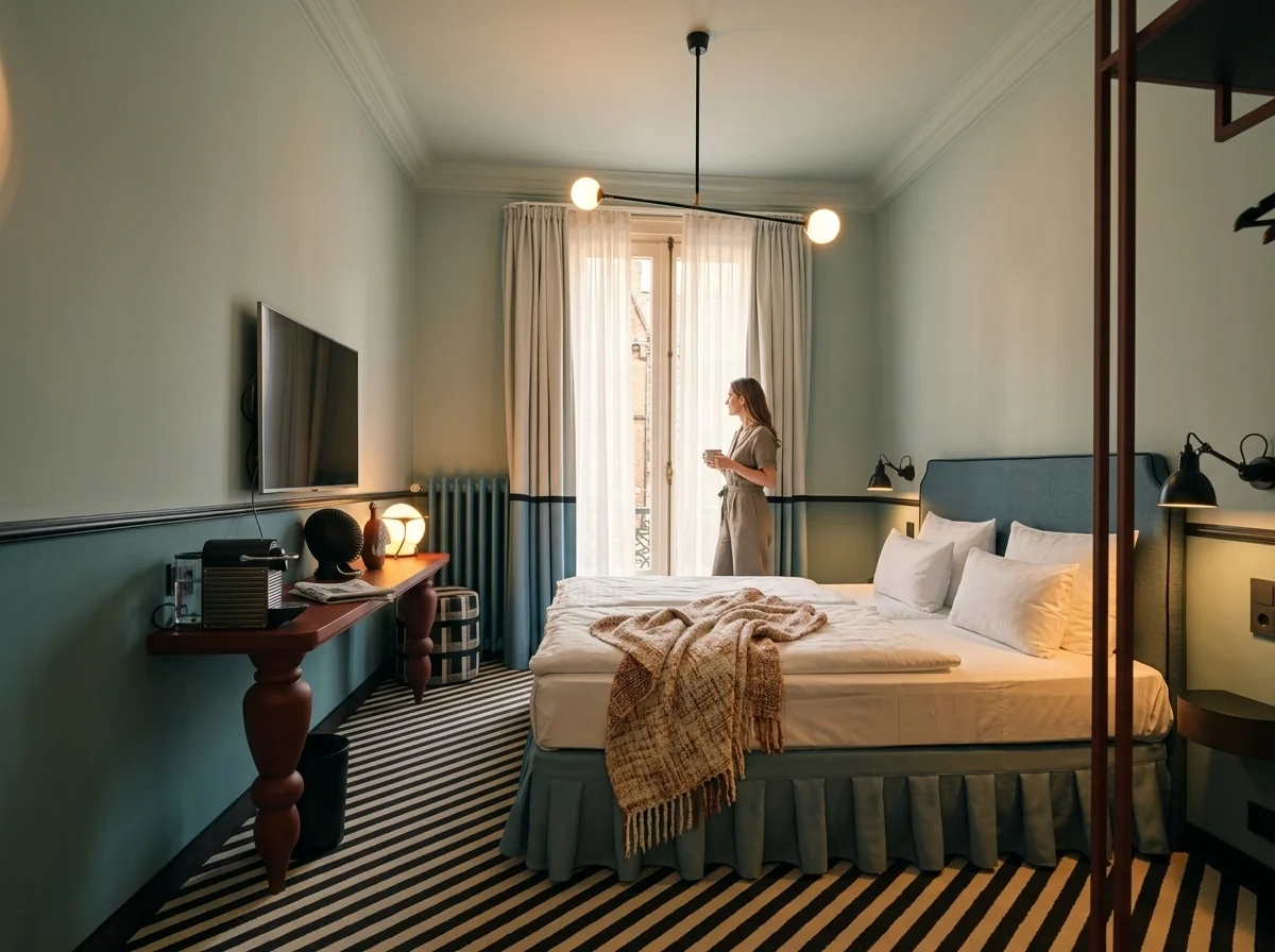 Classic - Zimmer 27 Blick zum Fenster
