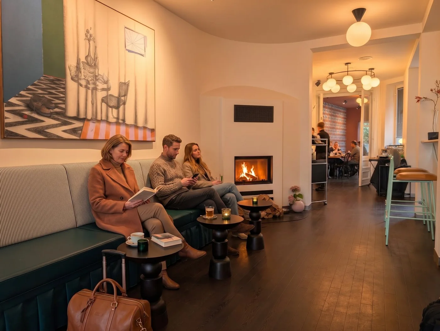 Kaminlounge & Salon
